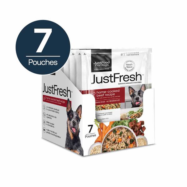 JustFresh Home-Cooked Beef (12 oz 7 Pack)