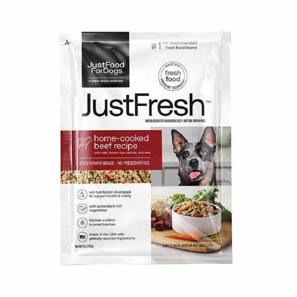 JustFresh Home-Cooked Beef (12 oz 7 Pack)