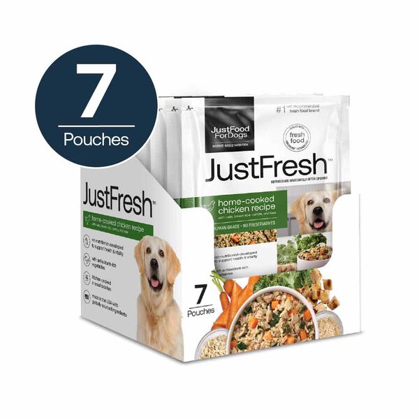 JustFresh Home-Cooked Chicken (12 oz 7 Pack)